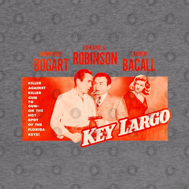 Key Largo Movie Poster by MovieFunTime